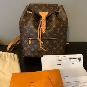 Louis Vuitton montsouris NM back pack